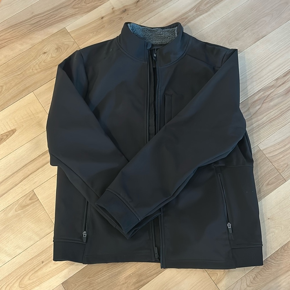 Men’s black jacket